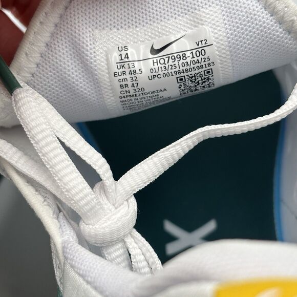 Size 14 Worn Once Nike Air Max 270 MLB Boston Red Sox City Connect HQ7998-100 main image 7